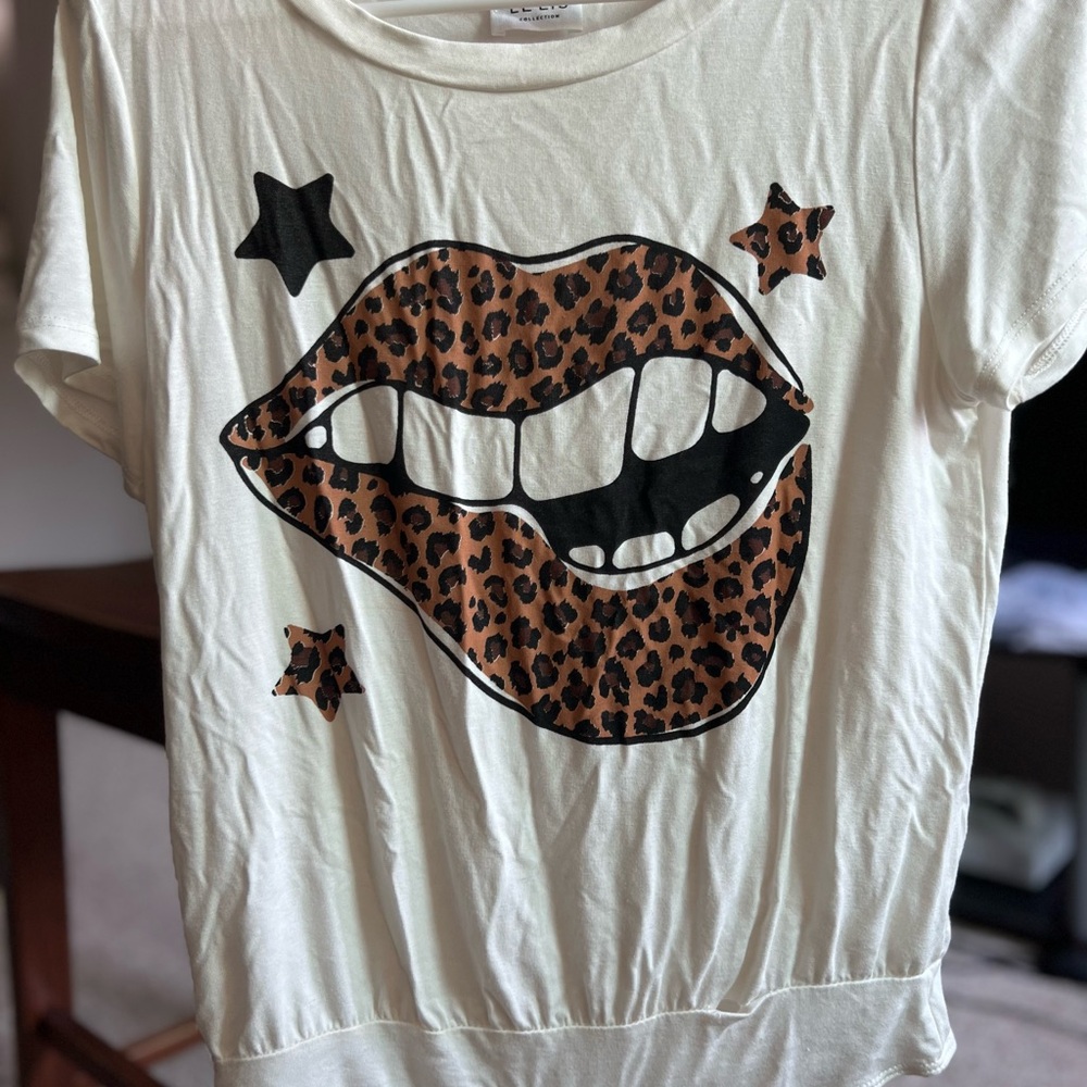 Leopard print soft body suit